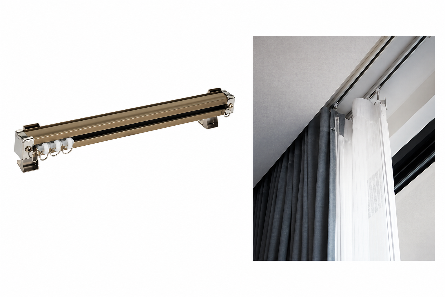 Deluxe Curtain Channel